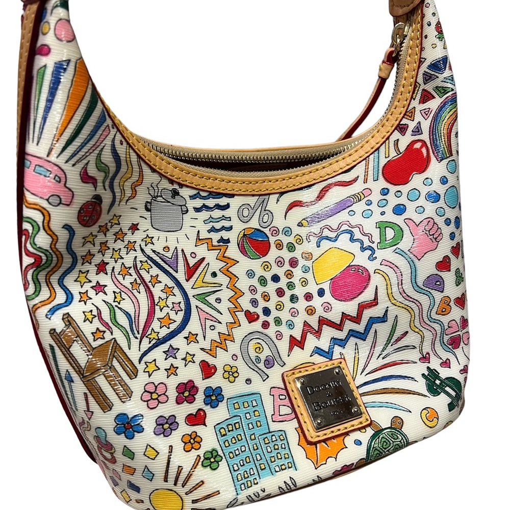 Dooney And Bourke Fun America Summer Time shoulder handbag